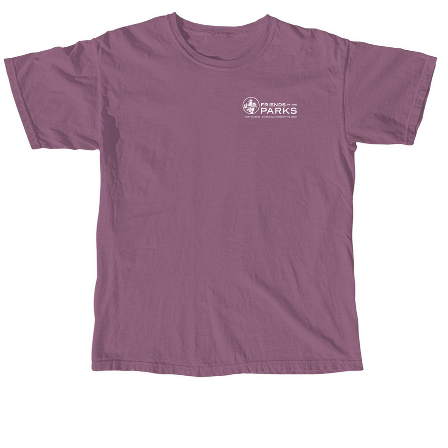 Friends of the Parks, a Berry Comfort Colors Unisex Tee