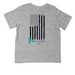 Toddler LN Fund Shirt, a Heather Toddler Tee (back-view)