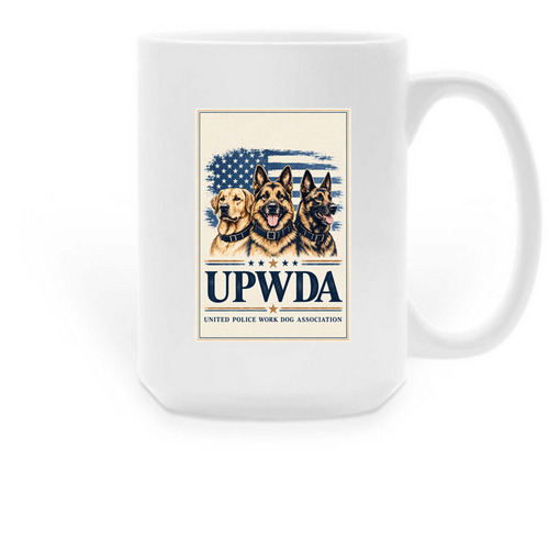 UPWDA Mug ? Heritage Edition&nbsp;? His, a White Large Coffee Mug