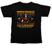The Champ is Here, a Black Comfort Colors Unisex Tee