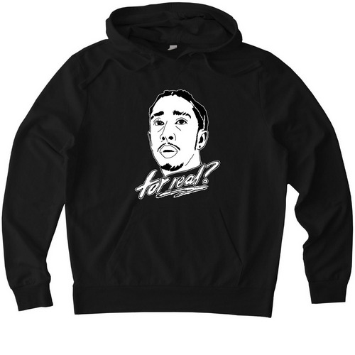 Lil Perp Forreal? | Hoodies & Tees, a Deep Black Allmade Organic French Terry Pullover Hoodie
