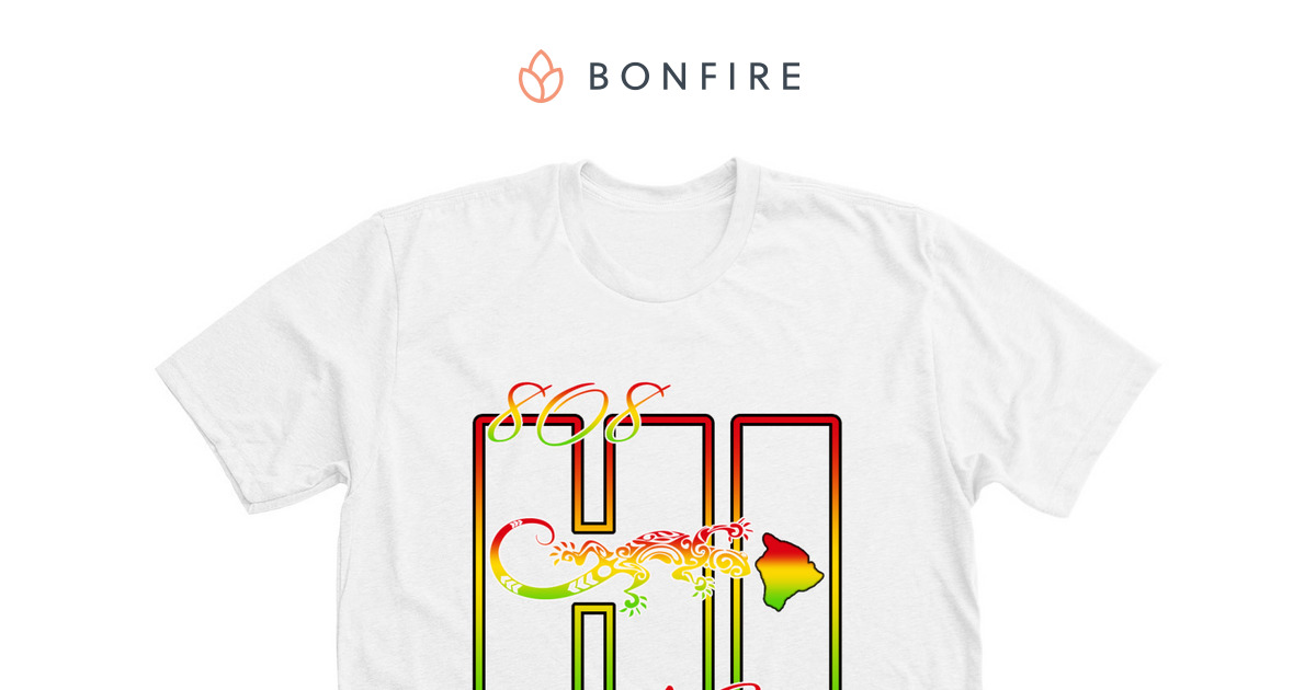 808 Kaʻū HI Moʻo T-Shirt