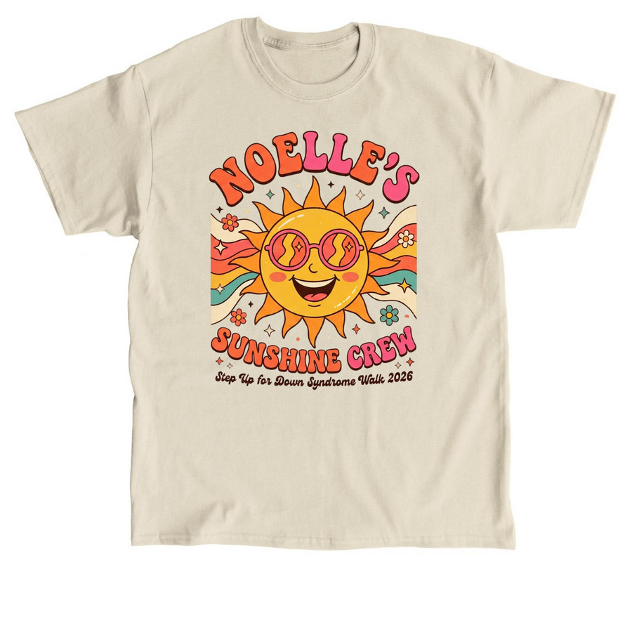 RMDSA Walk 2026- Noelle's Sunshine Crew, a Sand Classic Unisex Tee