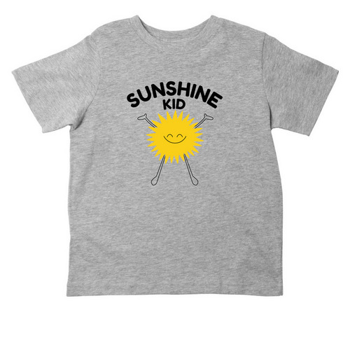 Sunshine Kid Tee, a Heather Toddler Tee