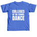 COF Dance Comfort Colors T-Shirt!, a Flo Blue Comfort Colors Unisex Tee (back-view)