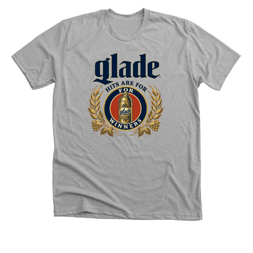 Glade Hits, a Athletic Heather Premium Unisex Tee