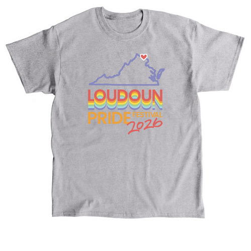Loudoun Pride 2026, a Sport Grey Classic Unisex Tee