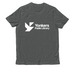 YPL&nbsp; Apparel (White Logo), a Terrain Grey Allmade Organic Cotton Unisex Tee
