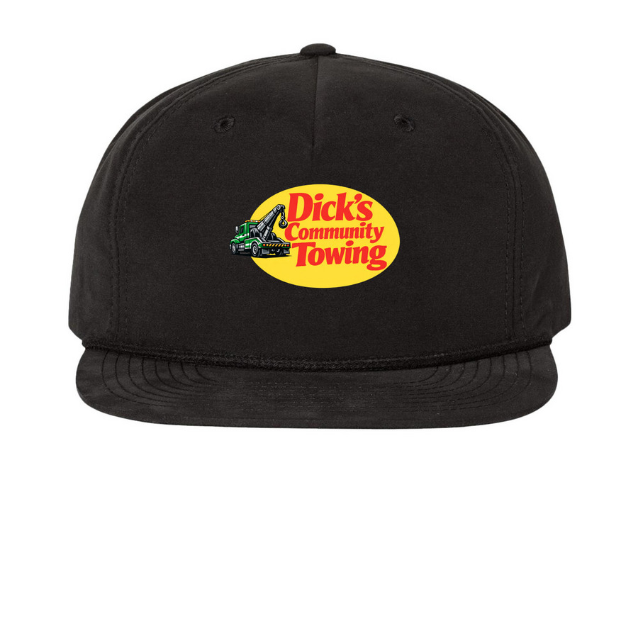 DCT BP Hat, a Black Printed Umpqua Snapback Cap