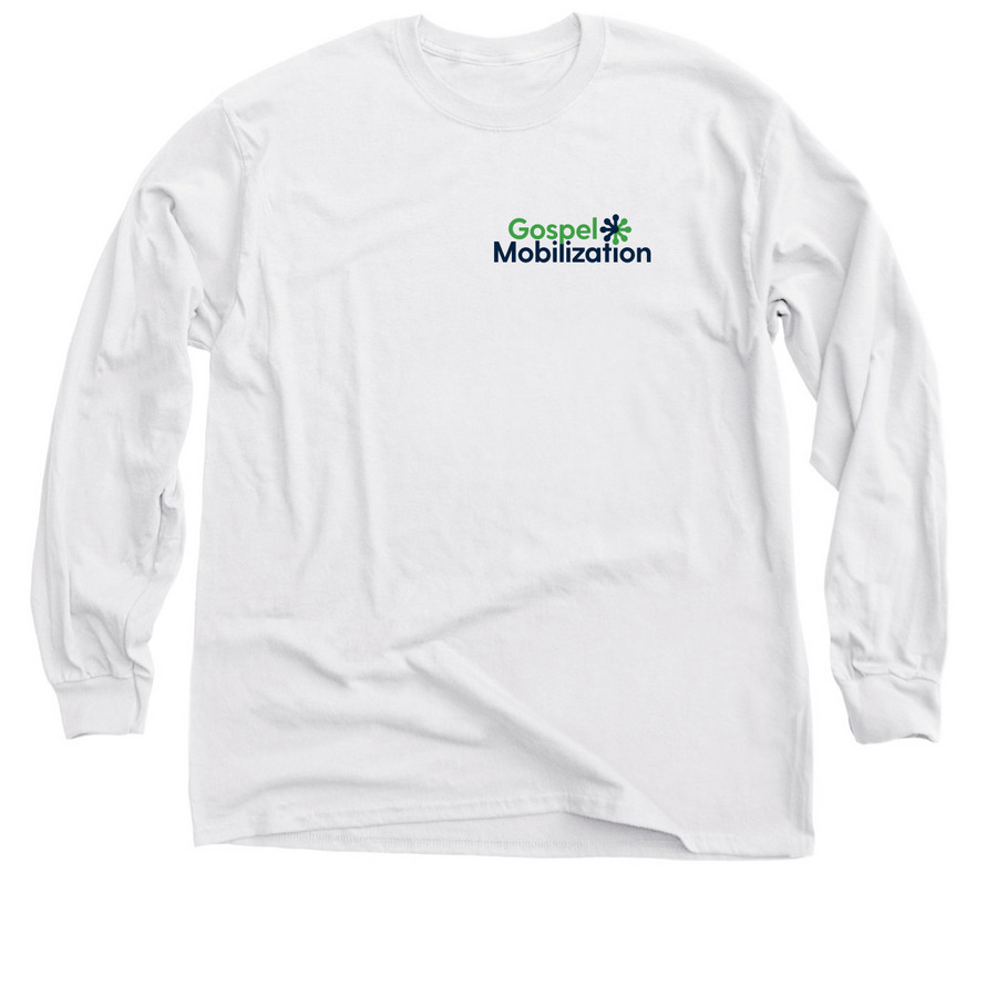 Send. More. Missionaries., a White Classic Long Sleeve Tee