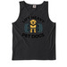 LIFT HEAVY, PET DOGS, a Black Comfort Colors Tank Top