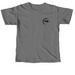 Black FS24 Logo, a Grey Comfort Colors Unisex Tee