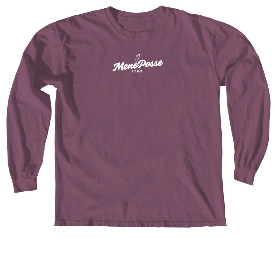 Anniversary Studio Buyout Approved Shirts, a Berry Comfort Colors Long Sleeve Tee