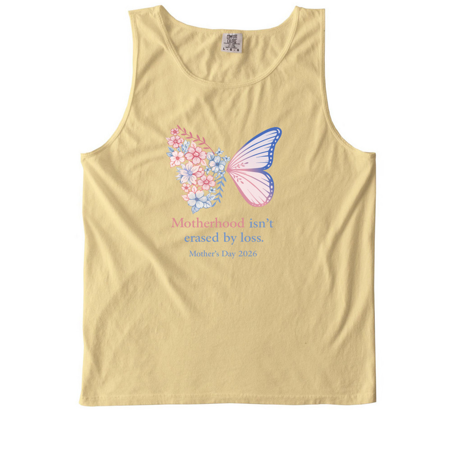 Mothers Day Remembrance (Batch 30), a Butter Comfort Colors Tank Top