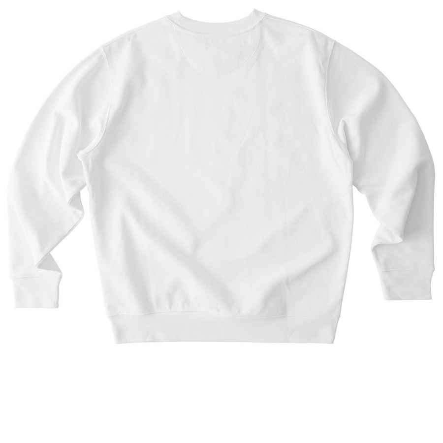 Hoyt Bouquet - Lavender, a White Stanley/Stella Unisex Changer 2.0 Crewneck Sweatshirt (back-view)