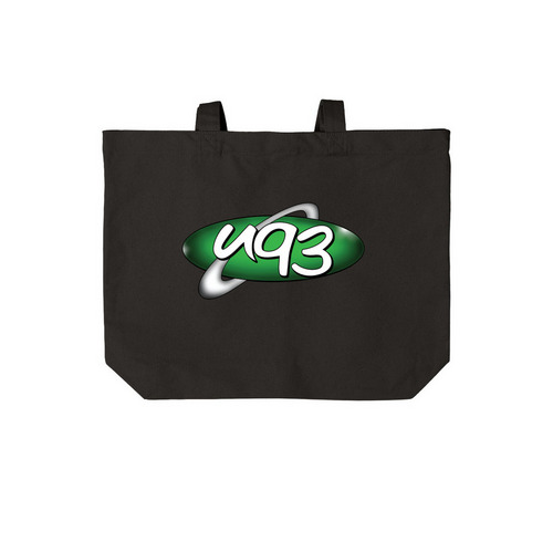 Tote Bag, a Deep Black Cotton Canvas Tote Bag
