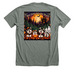 WSSDR HALLOWEEN #2, a Deep Heather Premium Unisex Tee (back-view)