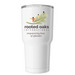 Rooted Oaks Travel Mug, a White Insulated Tumbler