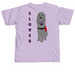 Clover, a Orchid Comfort Colors Unisex Tee (back-view)