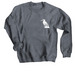 SLT Heron Sweatshirt, a Dark Heather Crewneck Sweatshirt