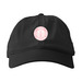 Cece's Fight Club (Hats), a Black Printed Eco Baseball Cap