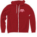 red heart zip-up! spring ?25, a Red Zip Up Hoodie
