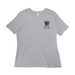 Warhead Team Terror logo shirts.&nbsp;, a Solid Athletic Grey Women?s Relaxed Cotton Tee