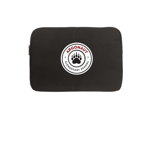 Laptop Sleeve, a Black Canvas Laptop Sleeve