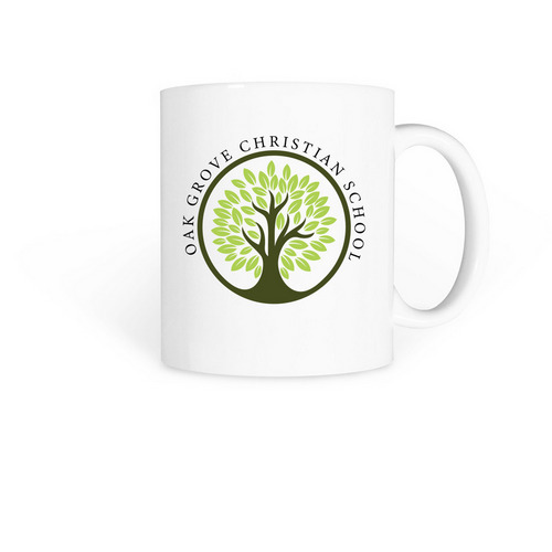 Tree Logo - Mug, a White Coffee Mug