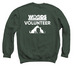 Woods Humane Society Volunteer Shirts, a Forest Crewneck Sweatshirt (back-view)