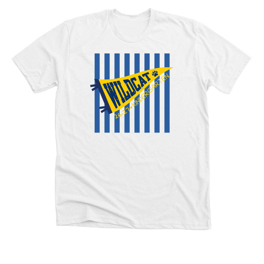 ORLS 26-27 Kinder Class Shirts, a Solid White Blend Premium Unisex Tee