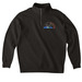 NRV Logo, a Black Midweight Quarter Zip Pullover