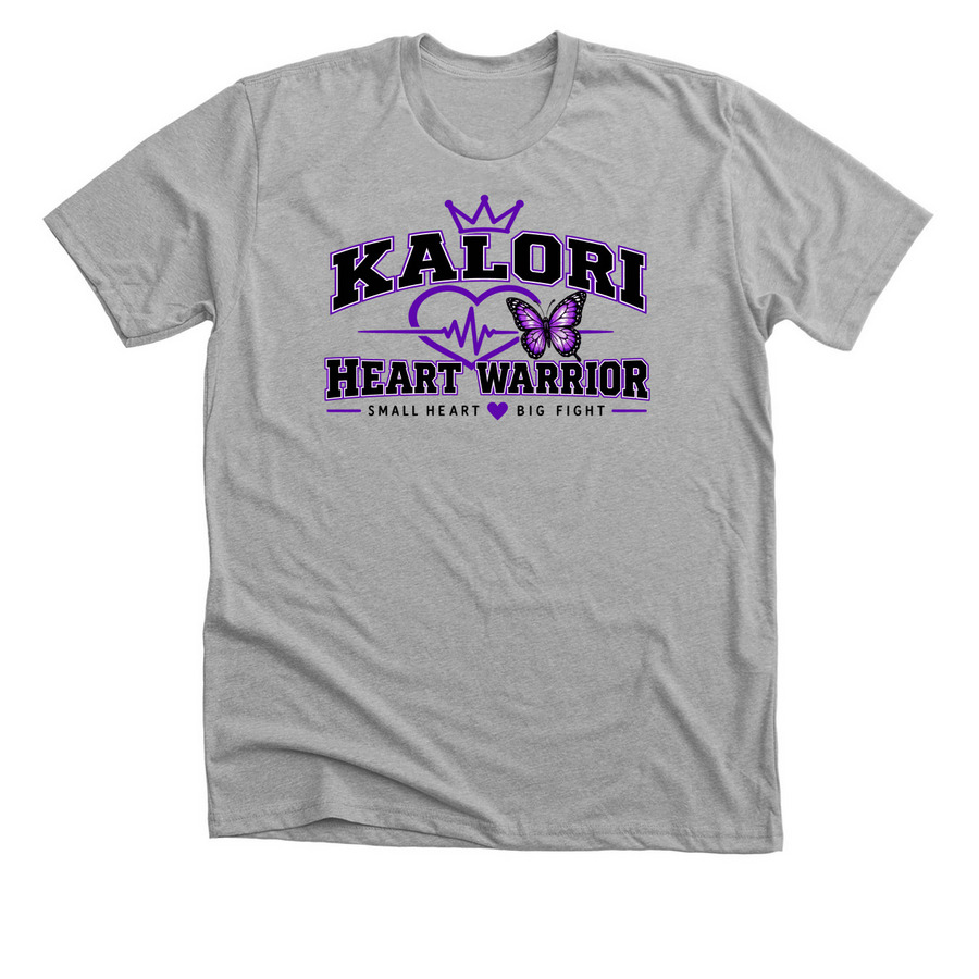 Resilient Kalori&nbsp;, a Athletic Heather Premium Unisex Tee