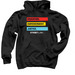 Pullover Hoodie, a Black Pullover Hoodie
