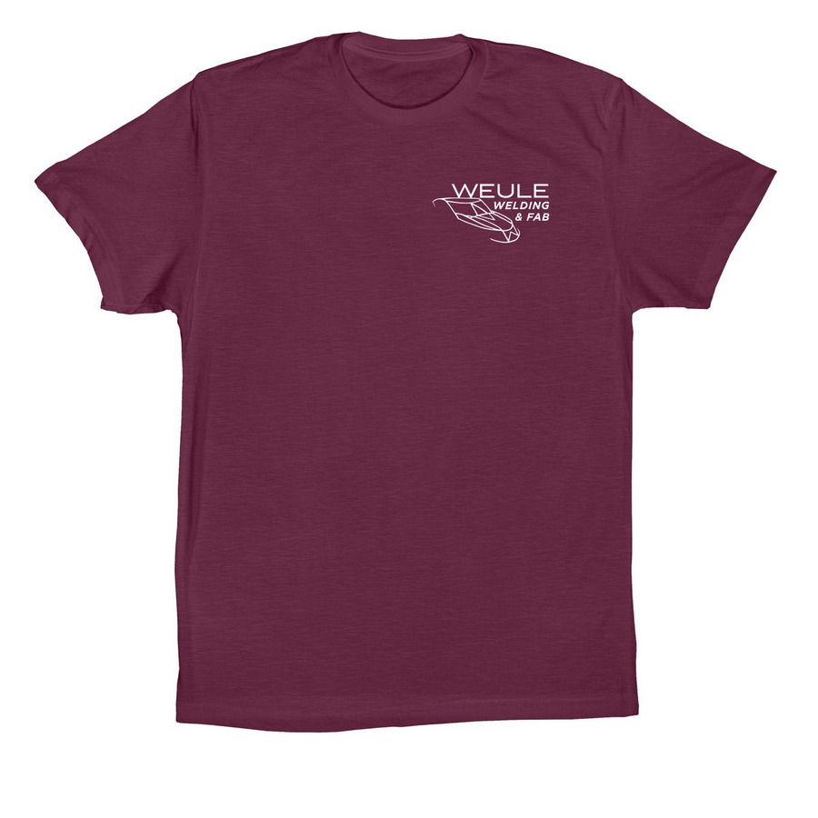 U8G Hartman/Hartman/Rohr, a Maroon Premium Cotton Tee