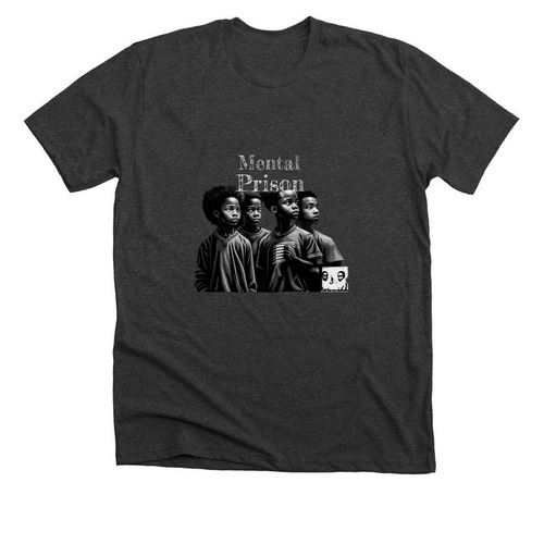 Mental Prison&nbsp;, a Dark Grey Heather Premium Unisex Tee