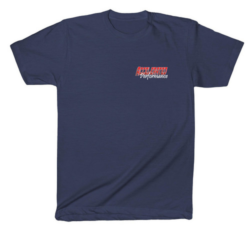 Accelerated Shirt, a Navy American Apparel Fine Jersey Cotton Tee