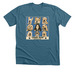 Liza?s Pack, a Heather Deep Teal Premium Unisex Tee
