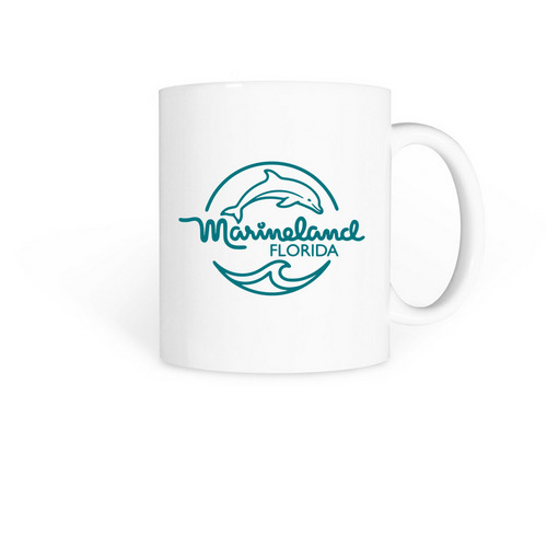 Dolphin Mug, a White Coffee Mug