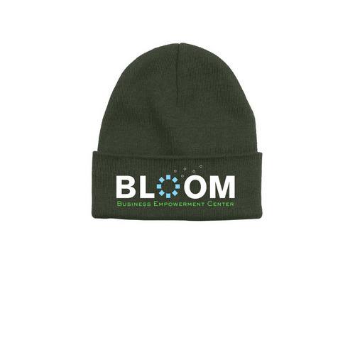 BLOOM, a Alpine Printed Base Camp Beanie