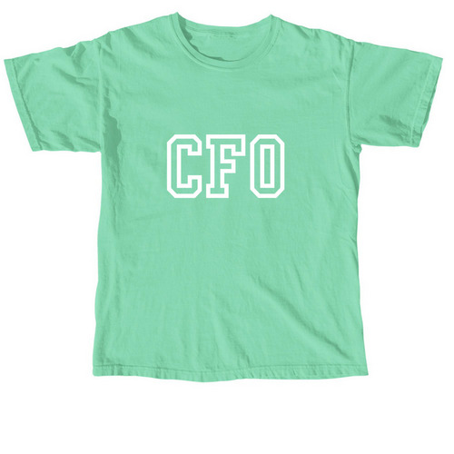CFO Collegiate Series, a Island Reef Comfort Colors Unisex Tee