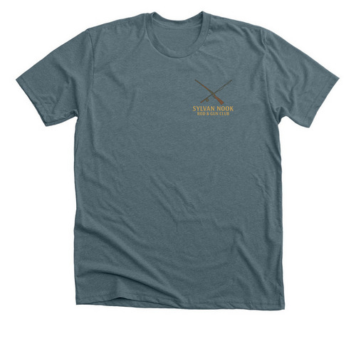 Sylvan Nook, a Heather Slate Premium Unisex Tee