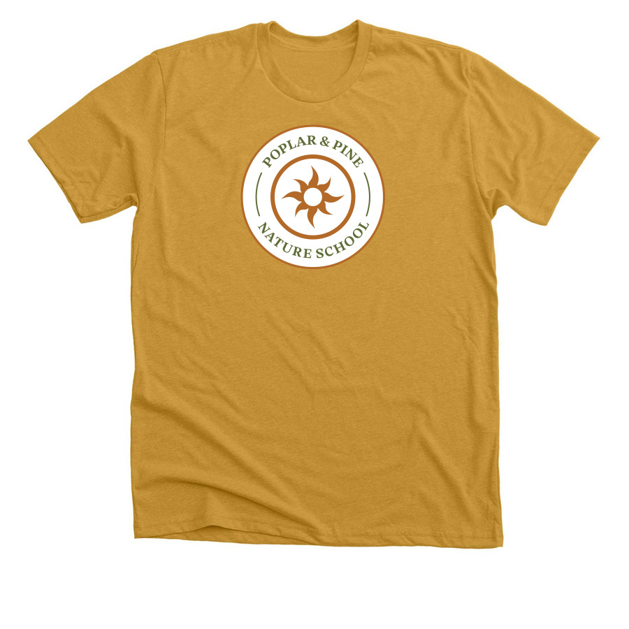 Adult T-Shirts, a Heather Mustard Premium Unisex Tee