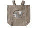 CRANE COUNT TOTE LIGHT, a Pumice Recycled Cotton Tote Bag