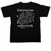 Everyone Has a Story (black), a Black Comfort Colors Unisex Tee (back-view)