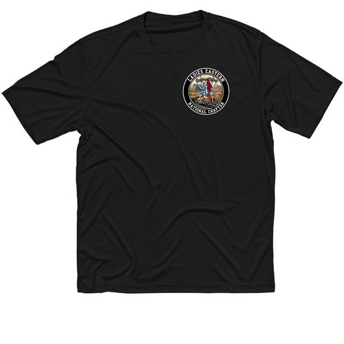 LENC Adventures Logo (Activewear), a Black Classic Performance Tee
