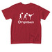 The Little Guardian Tee, a Red Toddler Tee