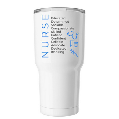 NURSE&nbsp;, a White Insulated Tumbler