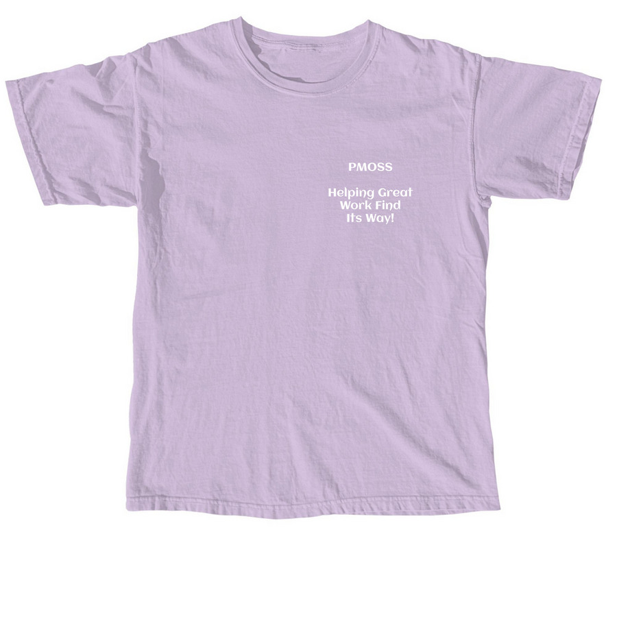 PMOSS, a Orchid Comfort Colors Unisex Tee