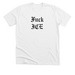 Fuck ICE, a Solid White Blend Premium Unisex Tee